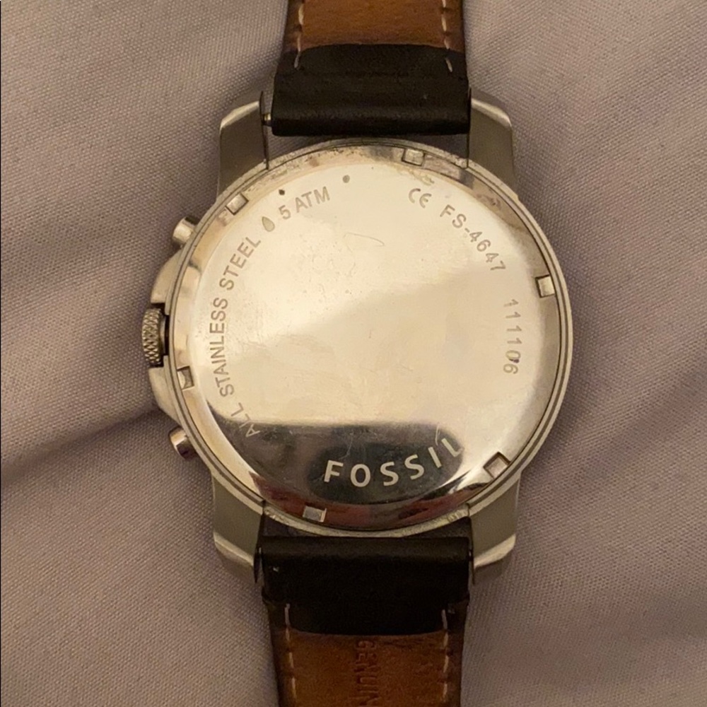 BLACK FOSSIL WATCH - Picture 6 of 7